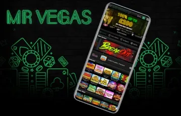 MrVegas Casino App Screenshot